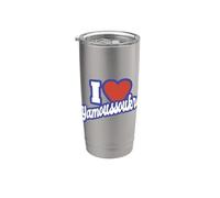 Yo Amo Yamoussoukro Vaso térmico de acero inoxidable de doble pared