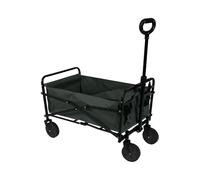 YO Busca UNA IDEE, DI7840, Carrito Plegable 72x46x92 cm, Capacidad 65 kg, Ideal para Carreras y Picnics, Diseño Ergonómico, Ruedas Robustas, Color Negro