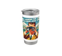 Yo buscando a quien te preguntó el dulce de azúcar de mediados de siglo ad Vaso térmico de acero inoxidable de doble pared