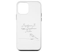 Yo Canto Porque Soy Feliz, Canto Porque Soy gorrión Libre Carcasa para iPhone 12 Mini