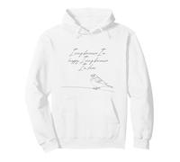 Yo Canto Porque Soy Feliz, Canto Porque Soy gorrión Libre Sudadera con Capucha
