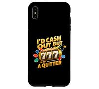 Yo cobraría No Soy un Juego de máquinas tragamonedas de Casino Quitter Carcasa para iPhone XS MAX