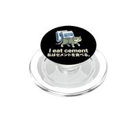 Yo como Cemento Gato Gracioso Memes De Internet Memes Divertidos Gen-Z PopSockets PopGrip para MagSafe