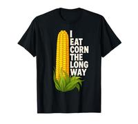 Yo como maíz a lo largo, es divertido Camiseta