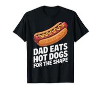 Yo como Perros Calientes para la Forma Funny Hotdog Camiseta