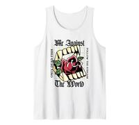 Yo contra el Mundo - Solo los Peces Muertos siguen la Corriente Camiseta sin Mangas