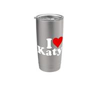 YO CORAZÓN AMO A KATY KATE Vaso térmico de acero inoxidable de doble pared