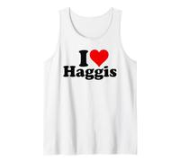 YO CORAZÓN Amo Haggis Camiseta sin Mangas