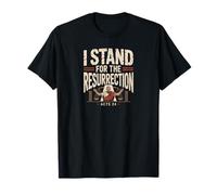 Yo defiendo la resurrección Hechos 24 Fe cristiana Camiseta
