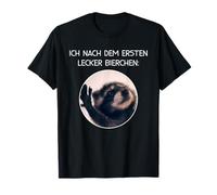YO DESPUÉS DE LA PRIMERA CERVEZA DELICIOSA PEDRO Mapache Meme Cerveza Camiseta