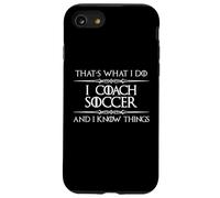 Yo Entrenador de Fútbol y Sé Cosas | Fútbol Divertido Carcasa para iPhone SE (2020) / 7/8