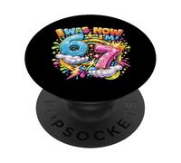 Yo era 6 Ahora Estoy 7 Cumpleaños Goteo Manos 67 Meme 7 Cumpleaños PopSockets PopGrip Adhesivo