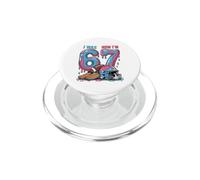 Yo era 6 Ahora Estoy 7 Fútbol 7 Cumpleaños Niños Niños 67 Meme PopSockets PopGrip para MagSafe