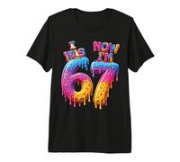 Yo era 6 Ahora Soy 7 Drip 7 Cumpleaños Niños Niños 67 Meme Camiseta Premium