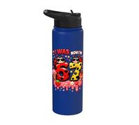Yo era 6 Ahora soy 7 Helado Amante Mariquita 67 Meme Cumpleaños Stainless Steel Insulated Water Bottle