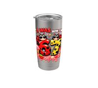 Yo era 6 Ahora soy 7 Helado Amante Mariquita 67 Meme Cumpleaños Vaso térmico de acero inoxidable de doble pared