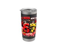 Yo era 6 Ahora soy 7 Helado Amante Mariquita 67 Meme Cumpleaños Vaso térmico de acero inoxidable de doble pared