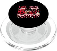 Yo era 6 Ahora Soy 7 Helado de Mariquita 67 Meme Fiesta de cumpleaños PopSockets PopGrip para MagSafe