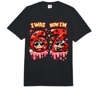Yo era 6 Ahora Soy 7 Helado Mariquita 67 Meme Cumpleaños Niños Comfort Colors Adult Heavyweight T-Shirt