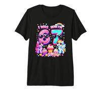 Yo era 6 Ahora Soy 7 Magical Rainbow Pony 67 Meme Niños Cumpleaños Camiseta Premium