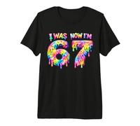 Yo era 6 Ahora Soy 7 Six Seven Tie Dye 67 Meme Fiesta de cumpleaños Camiseta Premium