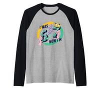 Yo era 6 Ahora Tengo 7 7 cumpleaños 6 7 cumpleaños niños Camiseta Manga Raglan