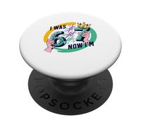 Yo era 6 Ahora Tengo 7 7 cumpleaños 6 7 cumpleaños niños PopSockets PopGrip Adhesivo