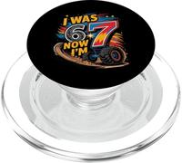 Yo era 6 Ahora Tengo 7 7 cumpleaños 6 7 cumpleaños niños PopSockets PopGrip para MagSafe