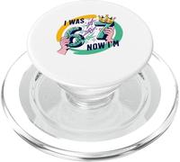 Yo era 6 Ahora Tengo 7 7 cumpleaños 6 7 cumpleaños niños PopSockets PopGrip para MagSafe