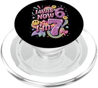 Yo era 6 Ahora Tengo 7 7 cumpleaños 6 7 cumpleaños niños PopSockets PopGrip para MagSafe