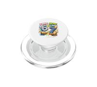 Yo era 6 Ahora Tengo 7 cumpleaños 6 7 Meme 7th Bday Niños Niñas PopSockets PopGrip para MagSafe