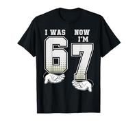 Yo era 6 Ahora Tengo 7 cumpleaños 67 Meme 7 Años Cumpleaños Niños Camiseta