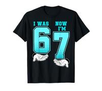 Yo era 6 Ahora Tengo 7 cumpleaños 67 Meme 7 Años Cumpleaños Niños Camiseta