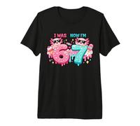 Yo era 6 Ahora Tengo 7 Cumpleaños 67 Meme Axolotl Niños Niñas Camiseta Premium