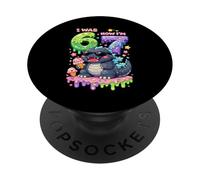 Yo era 6 Ahora Tengo 7 cumpleaños 67 Meme Kaiju Ice Cream Kawaii PopSockets PopGrip Adhesivo