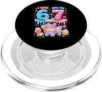 Yo era 6 Ahora Tengo 7 Cumpleaños 67 Meme Llama Alpaca Lover Niños PopSockets PopGrip para MagSafe