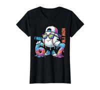 Yo era 6 Ahora Tengo 7 cumpleaños Baseball Drip Niños Niños 67 Deporte Camiseta gráfica económica, Mujer, Negro, L
