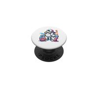 Yo era 6 Ahora Tengo 7 cumpleaños Baseball Drip Niños Niños 67 Deporte PopSockets PopGrip Adhesivo