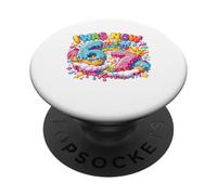 Yo era 6 Ahora Tengo 7 Goteo de Helado 7 cumpleaños 6 7 cumpleaños PopSockets PopGrip Adhesivo