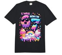 Yo era 6 Ahora Tengo 7 Helado goteando 67 Meme Cumpleaños Niños Comfort Colors Adult Heavyweight T-Shirt
