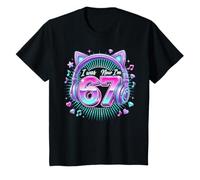 Yo era 6 Ahora Tengo 7 K-Pop Seis Siete 7 Cumpleaños 67 Chicas Camiseta