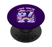 Yo era 6 Ahora Tengo 7 K-Pop Seis Siete 7 Cumpleaños 67 Chicas PopSockets PopGrip Adhesivo