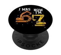 Yo era 6 Pero Ahora Estoy 7 Excavadora Meme Digger 7 Cumpleaños PopSockets PopGrip Adhesivo