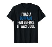 Yo era Fan de Buffalo Antes de Que Fuera Cool Retro Vintage Camiseta