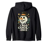 Yo era Genial una Vez - Melting Snowman Retro Sudadera con Capucha
