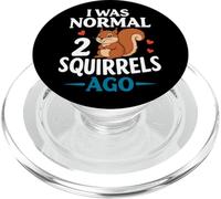 Yo era normal 2 ardillas atrás dicho divertido PopSockets PopGrip para MagSafe
