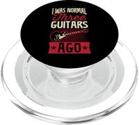Yo era Normal Hace Tres Guitarras Chiste coleccionista de Guitarras PopSockets PopGrip para MagSafe