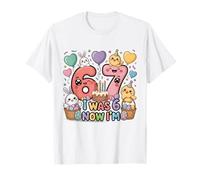 Yo era Seis Ahora Soy Siete Pascua 67 Meme 7 Cumpleaños Camiseta