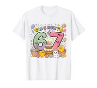 Yo era Seis Ahora Soy Siete Pascua 67 Meme 7 Cumpleaños Camiseta