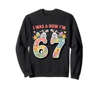 Yo era Seis Ahora Soy Siete Pascua 67 Meme 7 Cumpleaños Sudadera
